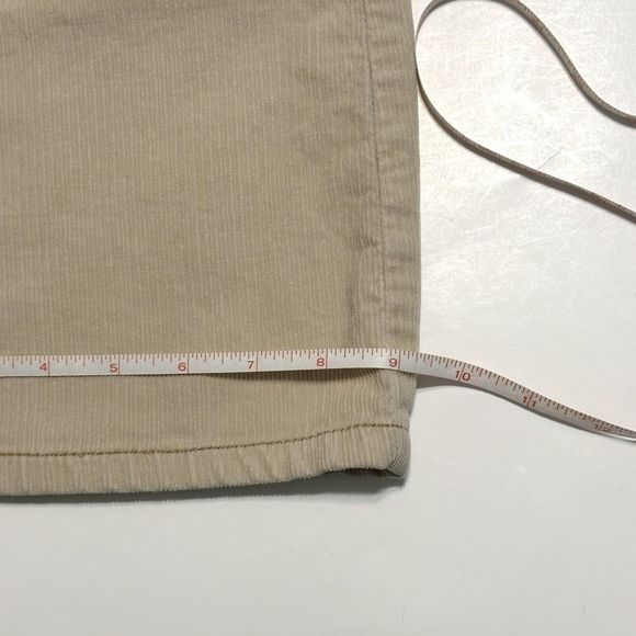 Polo Jeans Co. Ralph Lauren Womens Size 10 X 32 Beige Tan Corduroy Pants - Picture 10 of 15